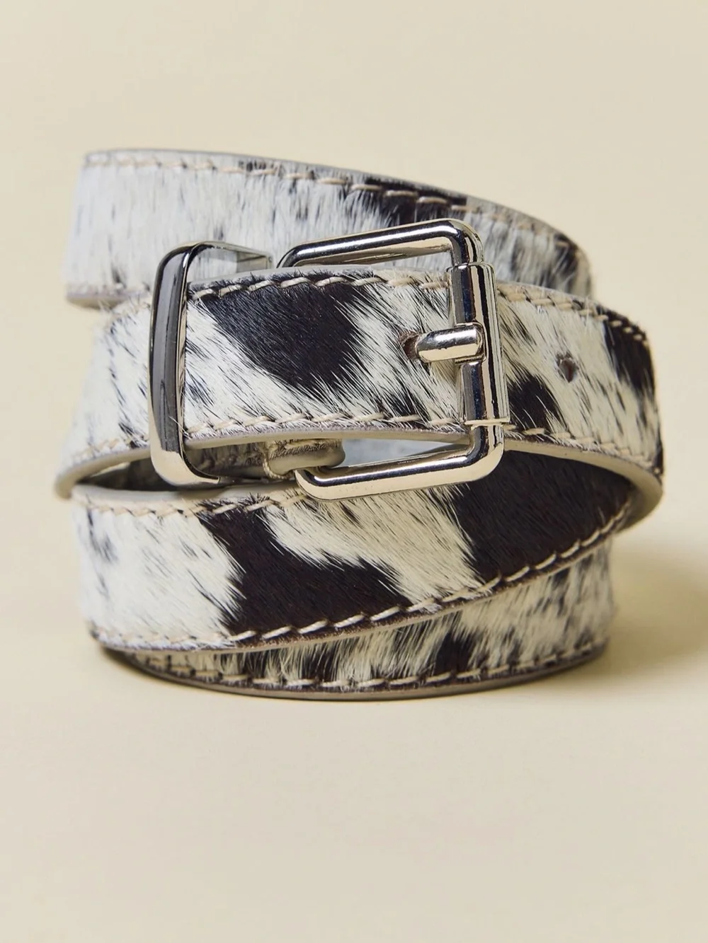 NWT Urban Outfitters Classic Skinny Animal Print Belt